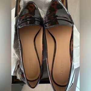 J. Crew Collins Tortoise Loafers. Size 9. Like New.